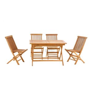 Set Folding Chair with Table