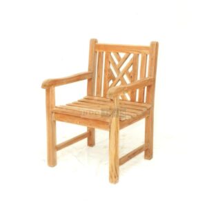 Teak Garden Chair Chippendale