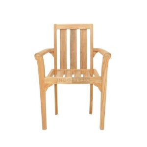 Teak Garden Stacking Chair