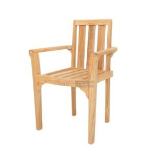 Teak Garden Stacking Chair
