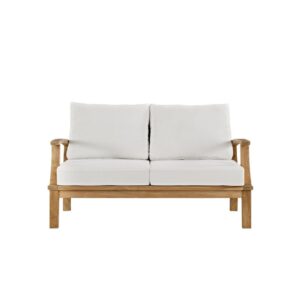 Serenity Teak Outdoor Loveseat