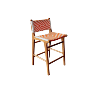 Heirnora Teak Barstool