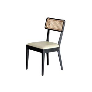 Thierry Teak Rattan Combination Dining Chair