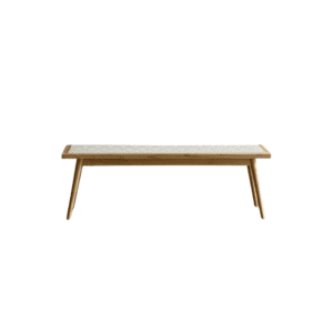 Jazmine Teak Bench with Rattan Combination