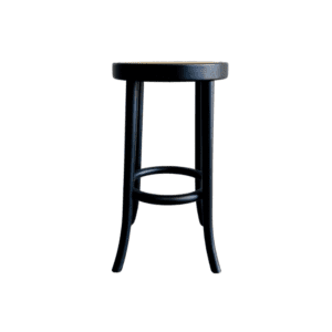 Alvo Teak Stool with Rattan Weaving