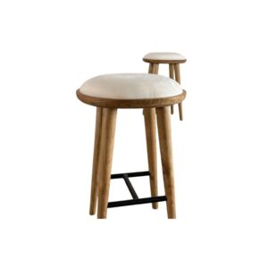 Sepia Teak bar stool