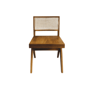 Voxel Teak Dining Chair with Rattan Combination