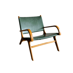 Moss Teak Lounge Chair