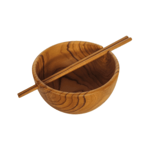 Kagura Teak Wooden Bowl
