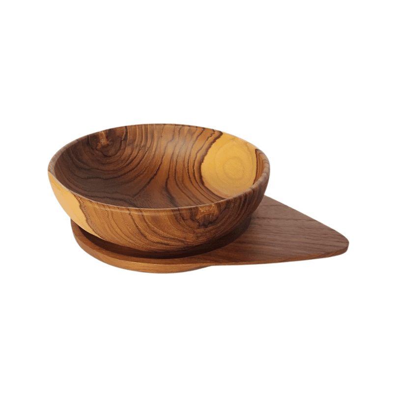 Teak Wooden Bowl C