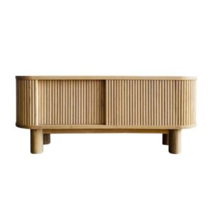 Cassone Teak Console Cabinet