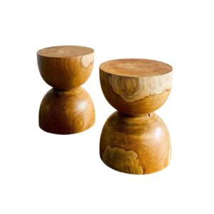 Ebra Teak Stool